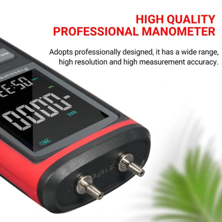 BENETECH GT5101 LCD Display Differential Pressure Meter, Specification:100KPa - HoMEdemic™ 