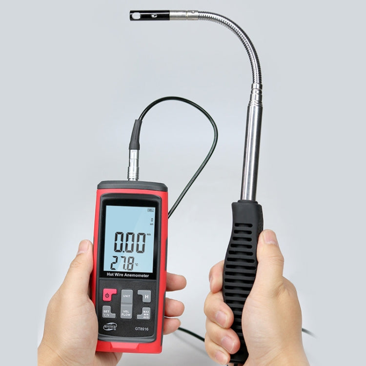 BENETECH GT8616 Handheld Digital LCD Hot Wire Anemometer - HoMEdemic™ 