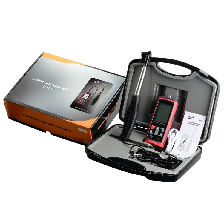 BENETECH GT8616 Handheld Digital LCD Hot Wire Anemometer - HoMEdemic™ 