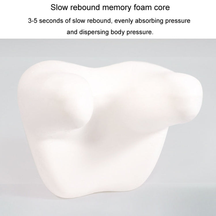 BEWALKER Car Headrest Memory Foam Neck Support Pillow Car Seat Cervical Cushion(Grey) - HoMEdemic™ 
