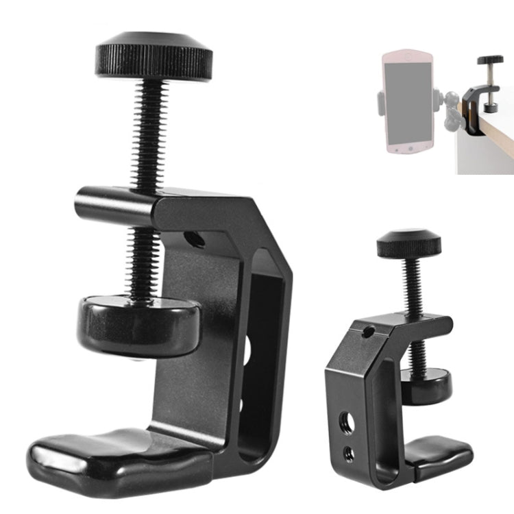 BEXIN WN-38 Universal C-Clamp With 1/4-Inch & 3/8-Inch Hole For Tables Desk Mount - HoMEdemic™ 