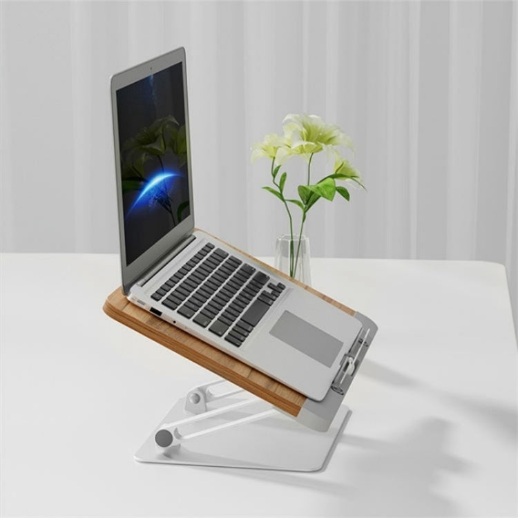 BG-2S Height Adjustable Laptop Holder  ABS + Aluminum Alloy Desktop Book Stand for Reading - HoMEdemic™ 