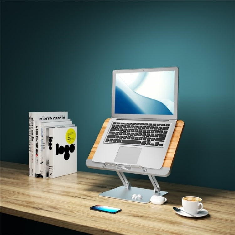 BG-2S Height Adjustable Laptop Holder  ABS + Aluminum Alloy Desktop Book Stand for Reading - HoMEdemic™ 