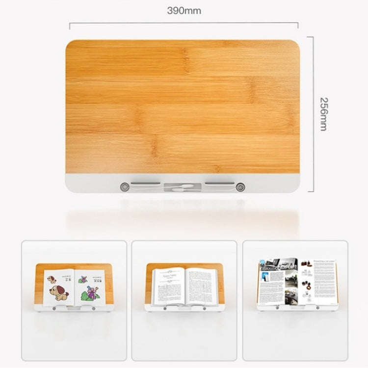BG-2S Height Adjustable Laptop Holder  ABS + Aluminum Alloy Desktop Book Stand for Reading - HoMEdemic™ 
