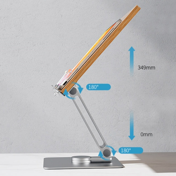 BG-2VB Adjustable Laptop Holder Hands-Free 360 Degrees Rotating Book Stand for Reading - HoMEdemic™ 