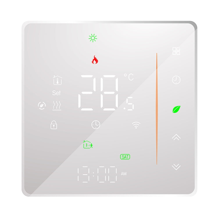 BHT-006GBLW 95-240V AC 16A Smart Home Heating Thermostat for EU Box, Control Electric Heating with Only Internal Sensor & External Sensor & WiFi Connection, BHT-006GBLW - HoMEdemic™ 