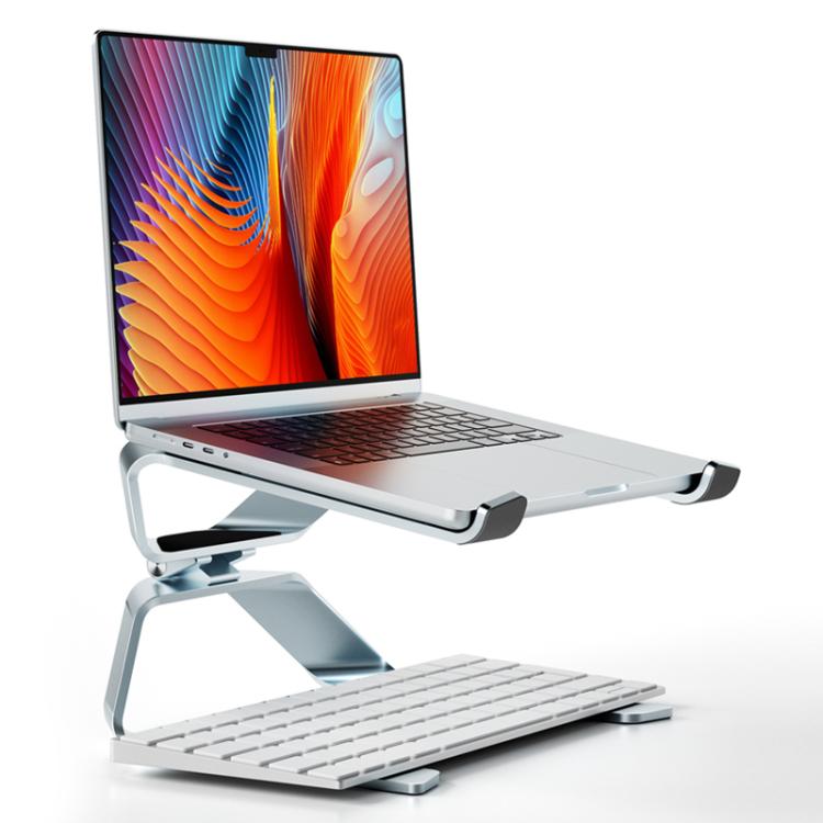 BONERUY P69 Laptop Stand Tablets Holder Heat Dissipation Aluminum Alloly Stand(Silver) - HoMEdemic™ 