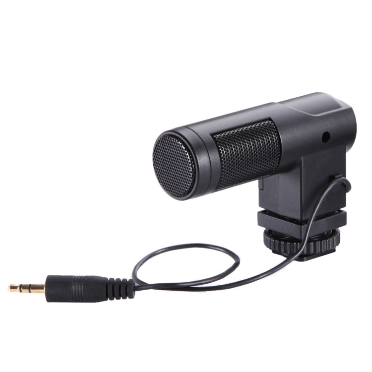 BOYA BY-V01 Stereo X/Y Condenser Microphone with Integrated Shock Mount Cold-shoe Mount & Windshield for Smartphones, DSLR Cameras and Video Cameras, BY-V01 - HoMEdemic™ 
