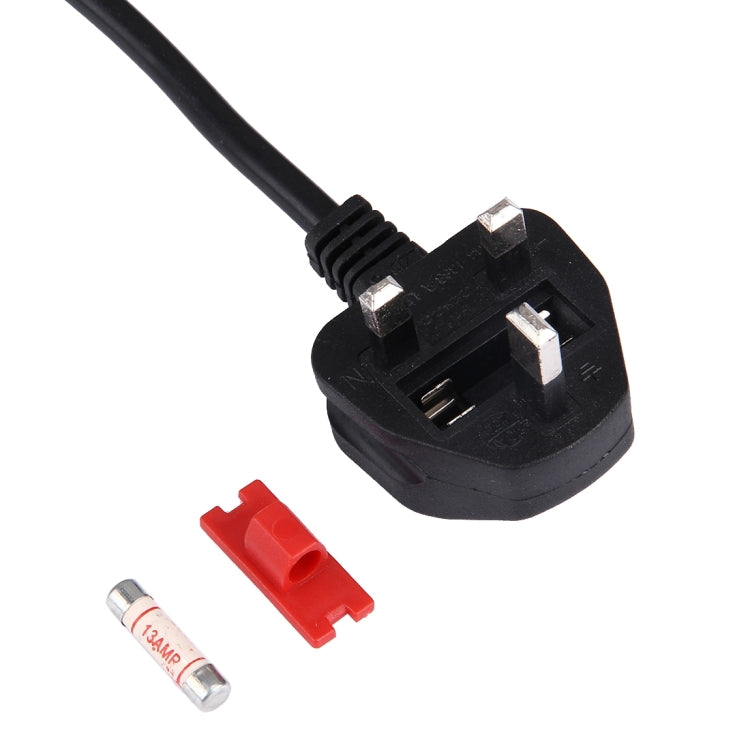 BS-1363/A LP-60L UK Plug to C13 Power Cable with Fuse for PC & Printers & Scanner, Length: 3m - HoMEdemic™ 
