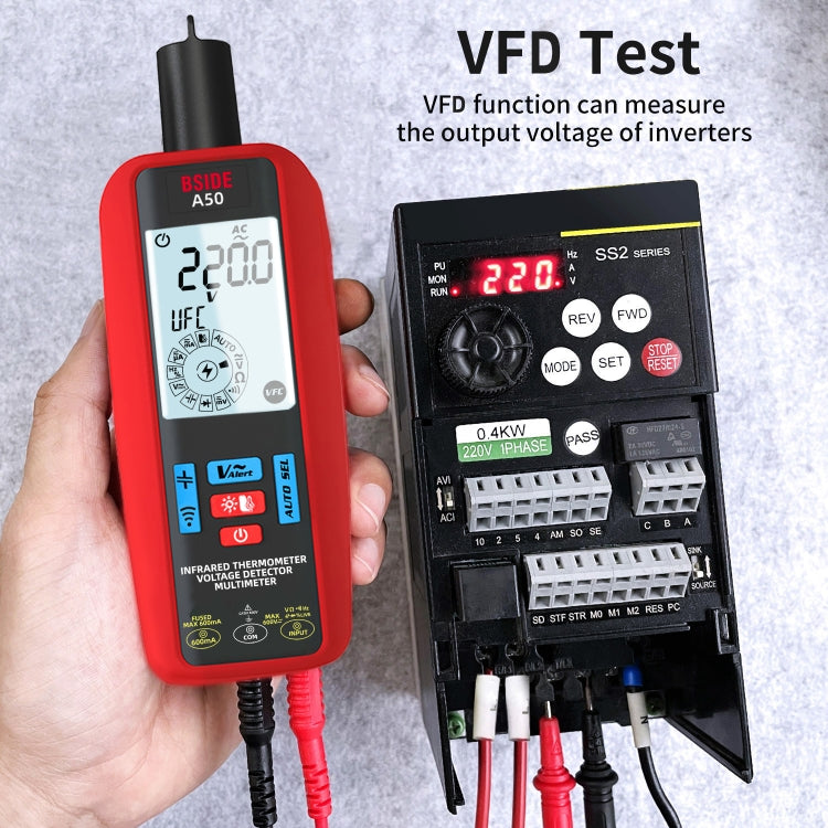 BSIDE A50 Infrared Temperature Test Digital Multimeter - HoMEdemic™ 