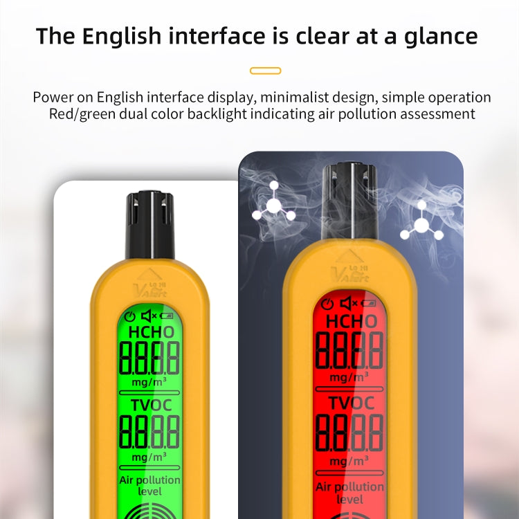 BSIDE G2 Portable Air Quality Detector Indoor Formaldehyde Tester - HoMEdemic™ 