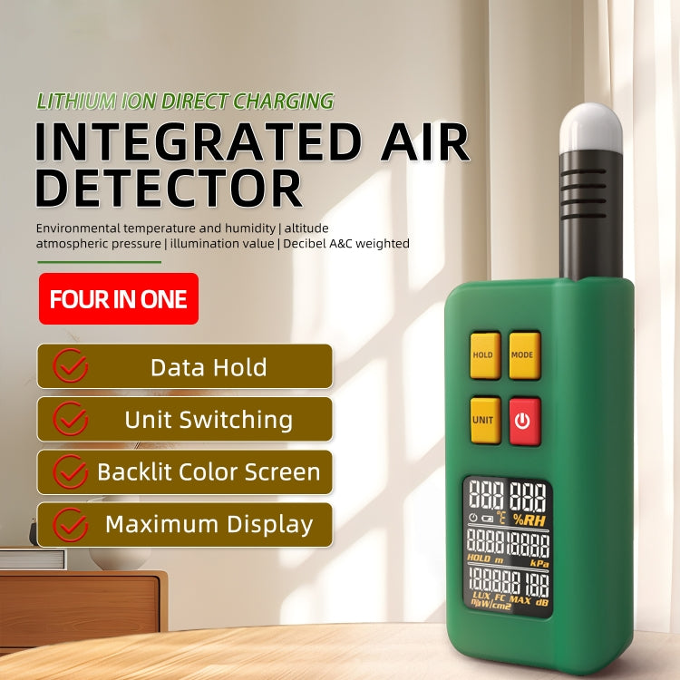 BSIDE GX1 Integrated Environment Monitor Temperature Humidity Altitude Noise Detection - HoMEdemic™ 