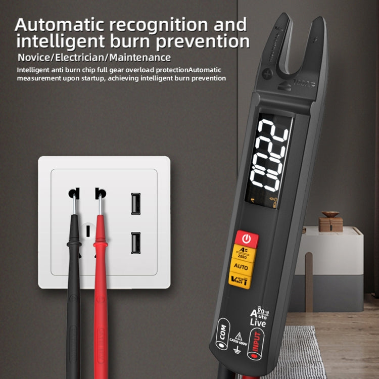 BSIDE U0 AC / DC Clamp Meter Electric Pen Current Digital Multimeter - HoMEdemic™ 