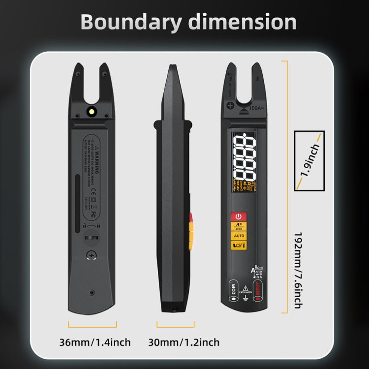 BSIDE U1 AC / DC Clamp Meter Electric Pen Current Digital Multimeter - HoMEdemic™ 