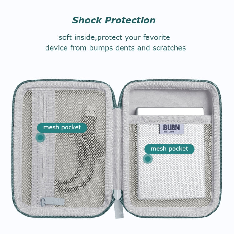 BUBM BM010D1011 Mobile Hard Drive Shockproof EVA Hard Storage Bag(Pink) - HoMEdemic™ 