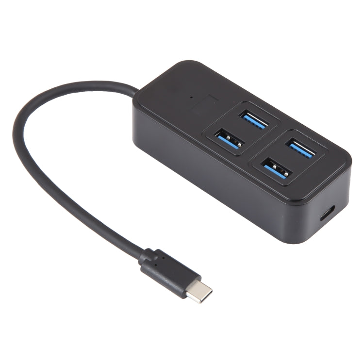 BYL-1901T 5 in 1 USB-C / Type-C to USB3.0x4+USB-C / Type-C HUB Adapter - HoMEdemic™ 