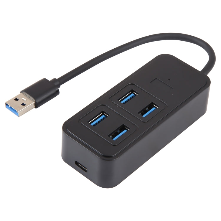 BYL-1901U 5 in 1 USB to USB3.0x4+USB-C / Type-C HUB Adapter - HoMEdemic™ 