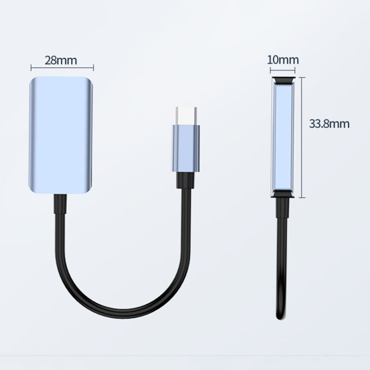 BYL-2006A USB-C/Type-C to HDTV 4K Converter Cable (Silver) - HoMEdemic™ 