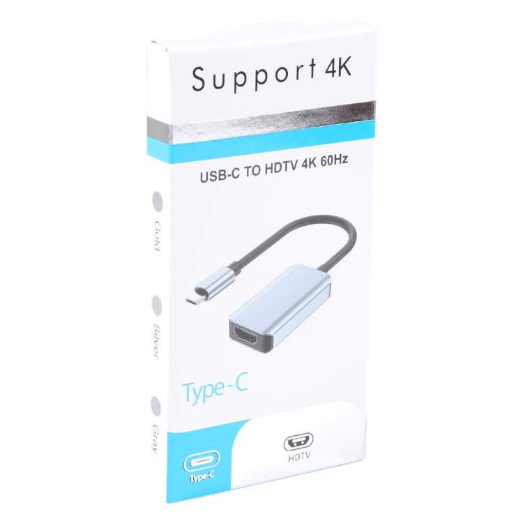 BYL-2006A USB-C/Type-C to HDTV 4K Converter Cable (Silver) - HoMEdemic™ 