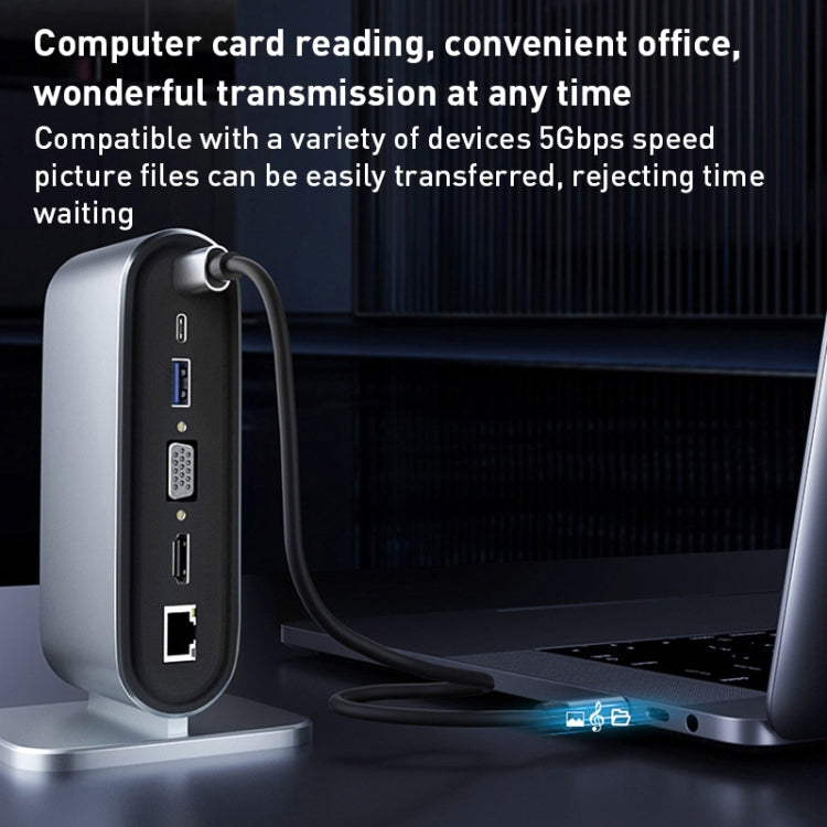 BYL-2201 12 in 1 USB-C / Type-C HUB Adapter - HoMEdemic™ 