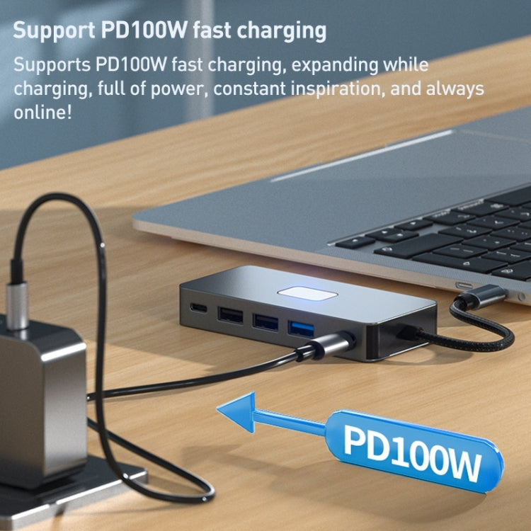 BYL-2312 Type-C to HDMI 4K 30Hz + USB3.0 + PD100W Docking Station HUB - HoMEdemic™ 