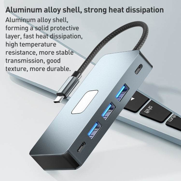 BYL-2312 Type-C to HDMI 4K 30Hz + USB3.0 + PD100W Docking Station HUB - HoMEdemic™ 