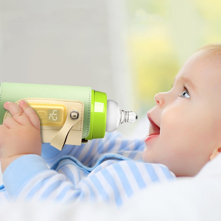 Baby Bottle Warmer Cover Outdoor Portable Milk Water Heater(Green) - HoMEdemic™ 
