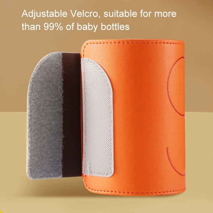 Baby Bottle Warmer Cover Outdoor Portable Milk Water Heater(Orange) - HoMEdemic™ 
