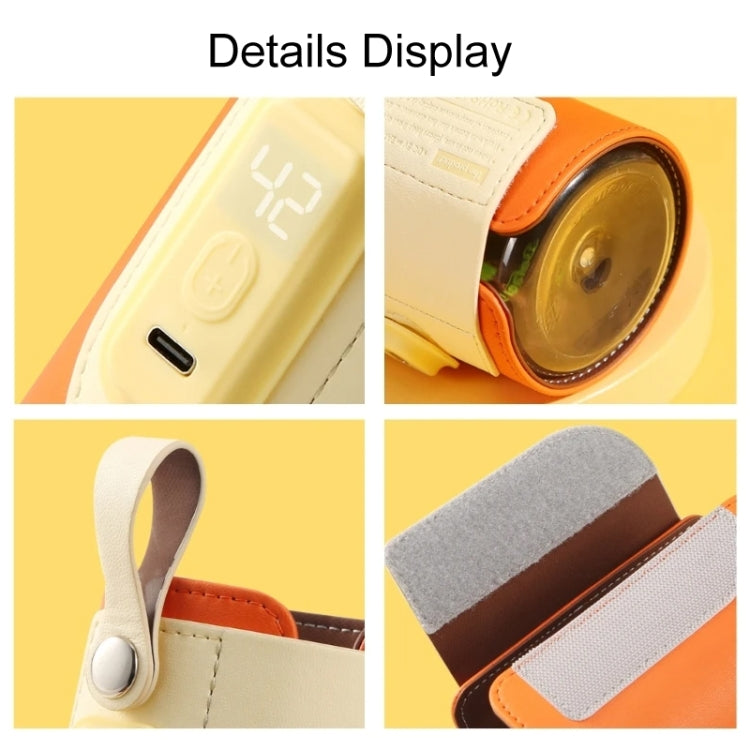 Baby Bottle Warmer Cover Outdoor Portable Milk Water Heater(Orange) - HoMEdemic™ 