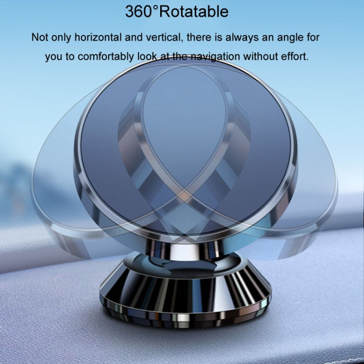 BaiLe Magnetic Car Phone Holder Universal Car Dashboard Fixed Navigation Bracket, Color: Buckle Silver - HoMEdemic™ 