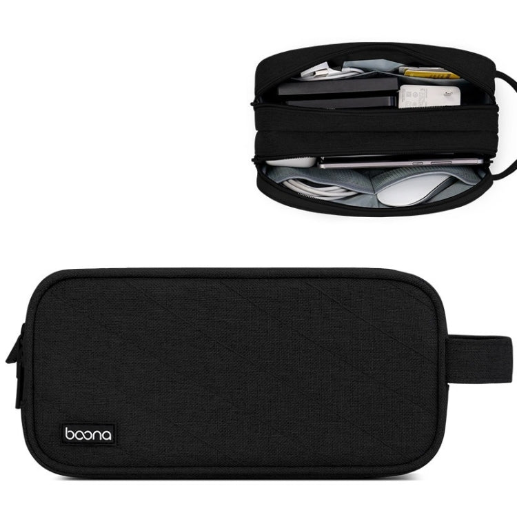 Baona BN-B001 Laptop Power Cord Mouse Headset Organizer(Black) - HoMEdemic™ 