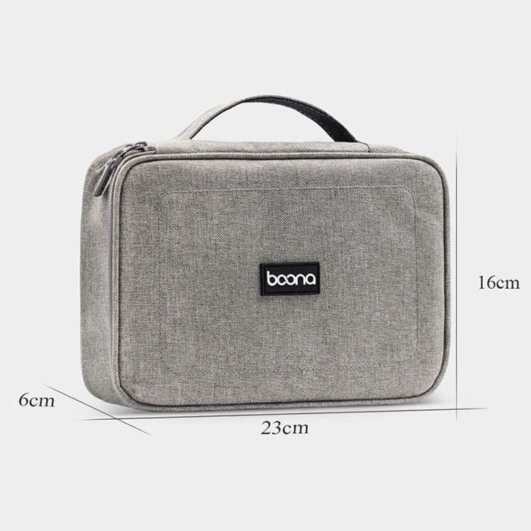 Baona BN-B005 Multi-Function Digital Storage Bag Hard Disk U Disk Earphone Storage Bag(Gray) - HoMEdemic™ 