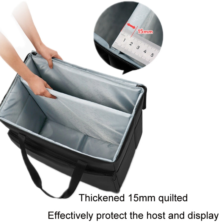 Baona BN-K002 Desktop Computer Host Monitor Keyboard Storage Bag, Size: Medium 24 inches - HoMEdemic™ 