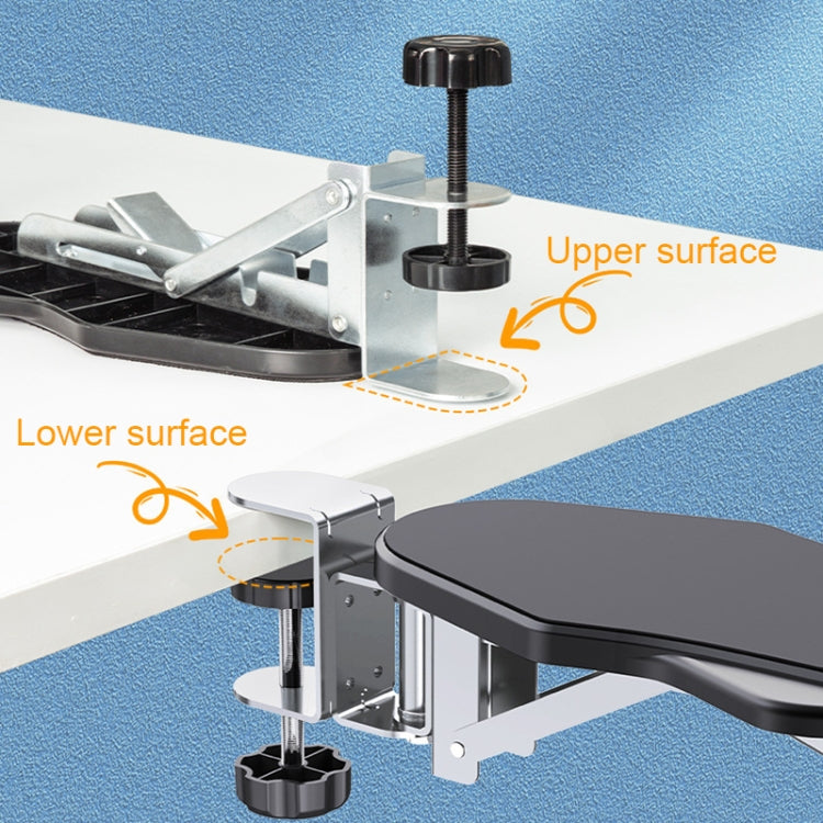 Basic Punch-free Computer Desk Sponge Pad Hand Bracket Multifunctional Desk Elbow Rest - HoMEdemic™ 