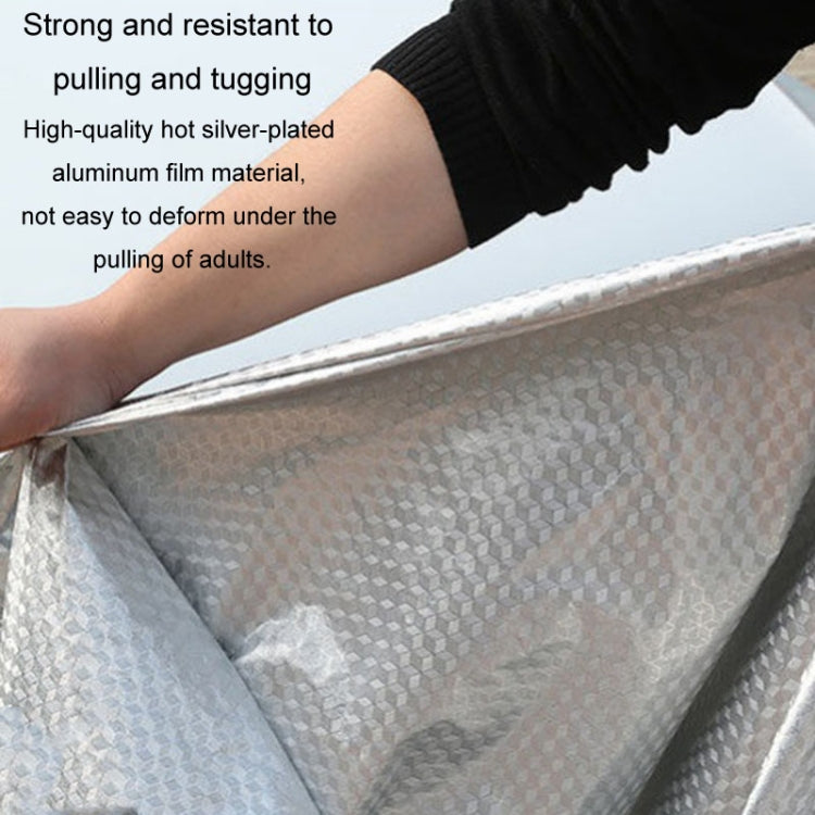 Battery Car Front Basket Rain Cover Bicycle Basket Waterproof Bag Universal, Size: Large(Silver) - HoMEdemic™ 
