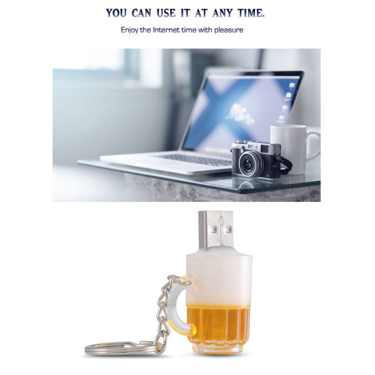 Beer Keychain Style USB Flash Disk with 16GB Memory, 16GB - HoMEdemic™ 
