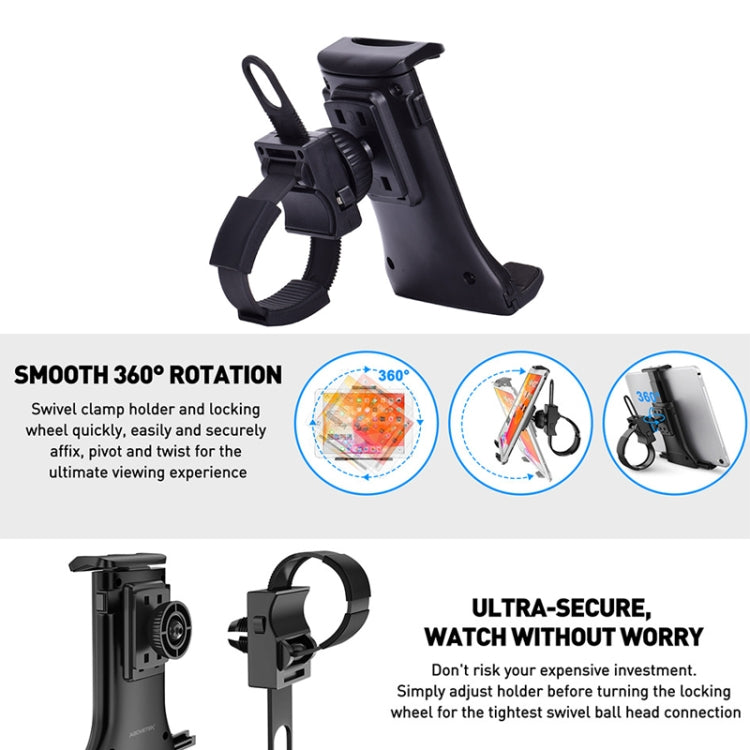 Bicycle Motorcycle Fitness Equipment Baby Carriage Mobile Phone Tablet Universal Holder - HoMEdemic™ 