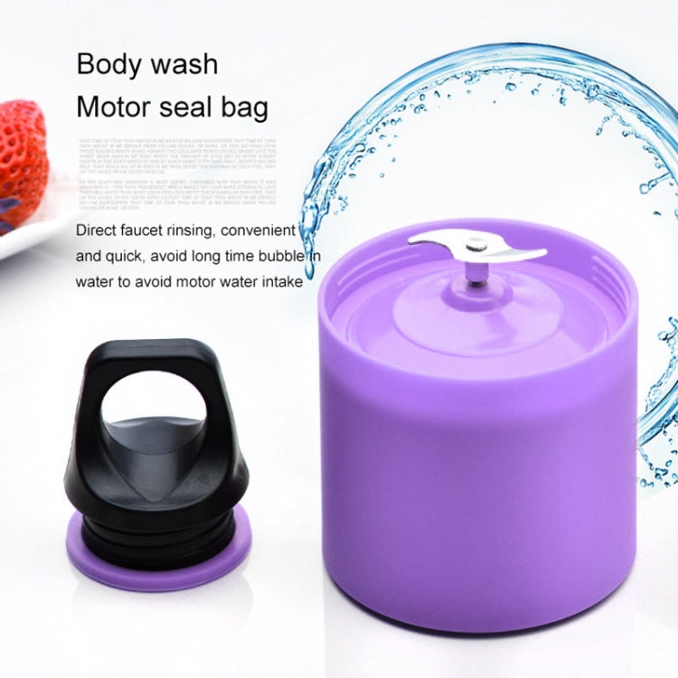 Bingo 500ml Mini Portable USB Rechargeable Electric Juicer Cup  Juicer Blender, 22000 Revolutions Per Minute(Purple) - HoMEdemic™ 