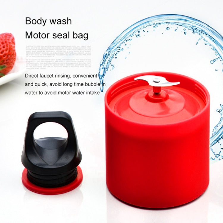 Bingo 500ml Mini Portable USB Rechargeable Electric Juicer Cup  Juicer Blender, 22000 Revolutions Per Minute(Red) - HoMEdemic™ 