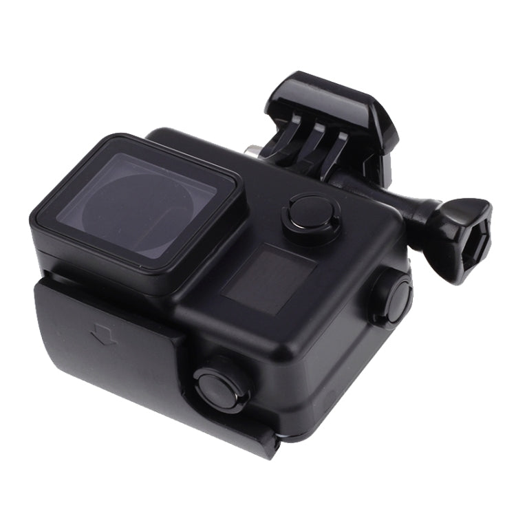 Black Edition Waterproof Housing Protective Case with Buckle Basic Mount for GoPro HERO4 /3+,  Waterproof Depth: 10m(Black) - HoMEdemic™ 