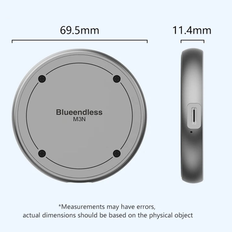 Blueendless M3N Magnetic M.2 2230 / 2242 NVMe SSD Enclosure 10Gbps Type-C USB3.1 SSD Case For Mobile Phone - HoMEdemic™ 