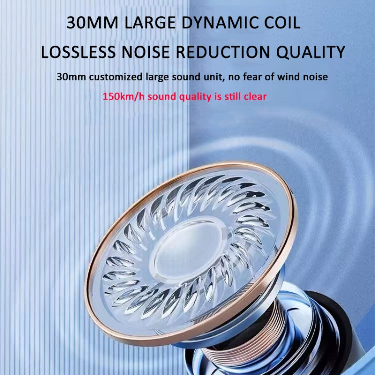 Bluetooth 5.3 Motorcycle Helmet Headset Stereo Intelligent Noise Reduction Riding Headphone - HoMEdemic™ 