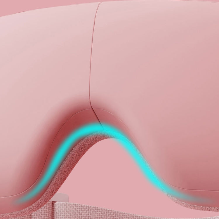 Bluetooth Rechargeable Eye Massager With Heat, Air Pressure And Vibration Massage(Pink) - HoMEdemic™ 