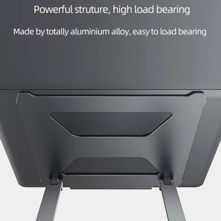 Boneruy P18 Ergonomic Desk Aluminum Holder for 14-17.3 Inch Laptops(Silver) - HoMEdemic™ 