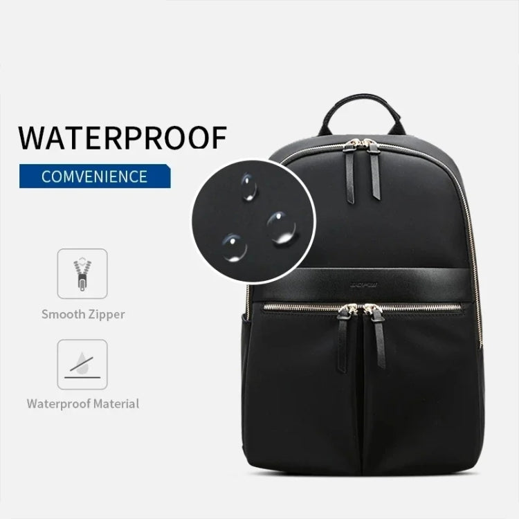 Bopai 14-inch Laptop Casual Lightweight Waterproof Backpack(Pink) - HoMEdemic™ 