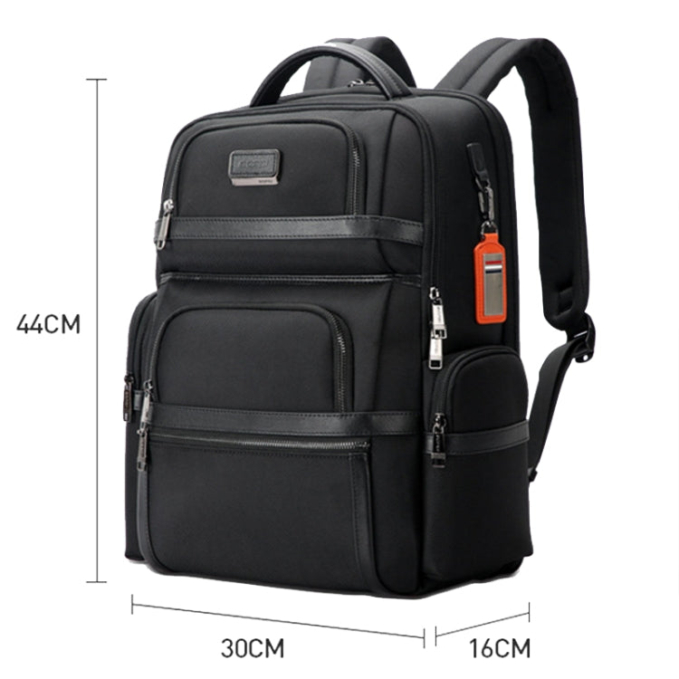 Bopai 61-121601 Large Capacity Waterproof Business Laptop Backpack With USB+Type-C Port(Black) - HoMEdemic™ 