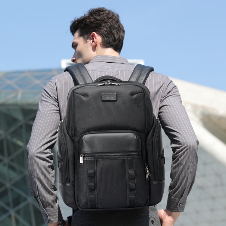 Bopai 61-123561 Large Capacity Business Trip Laptop Backpack(Black) - HoMEdemic™ 
