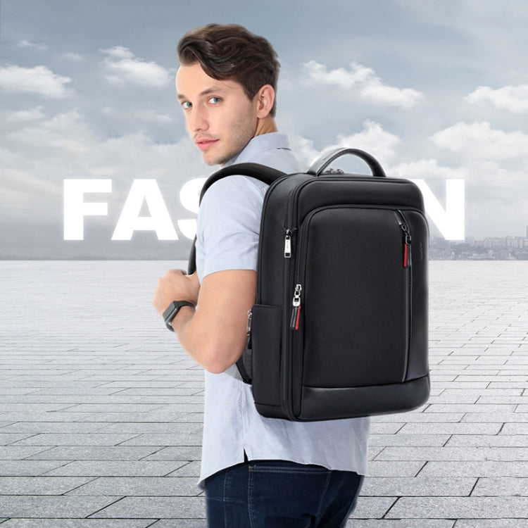 Bopai 751-006641A Large Capacity Anti-theft Waterproof Laptop Business Backpack(Black) - HoMEdemic™ 