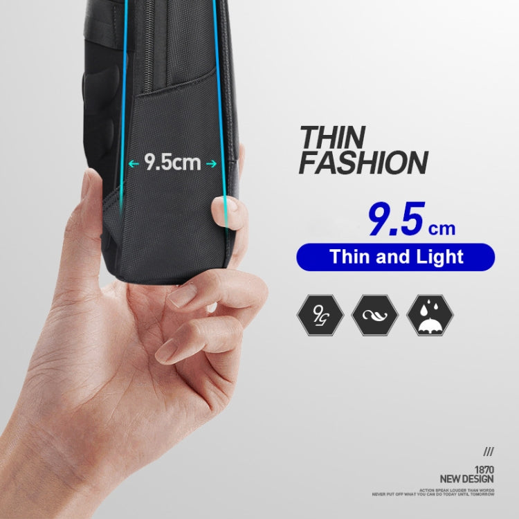 Bopai First-Layer Cowhide Business Commuter Waterproof And Lightweight Laptop Backpack, Color: Flagship - HoMEdemic™ 