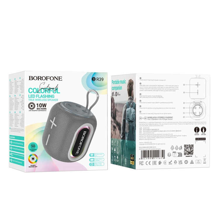 Borofone BR39 Portable Kaya Sports BT Speaker(Grey) - HoMEdemic™ 